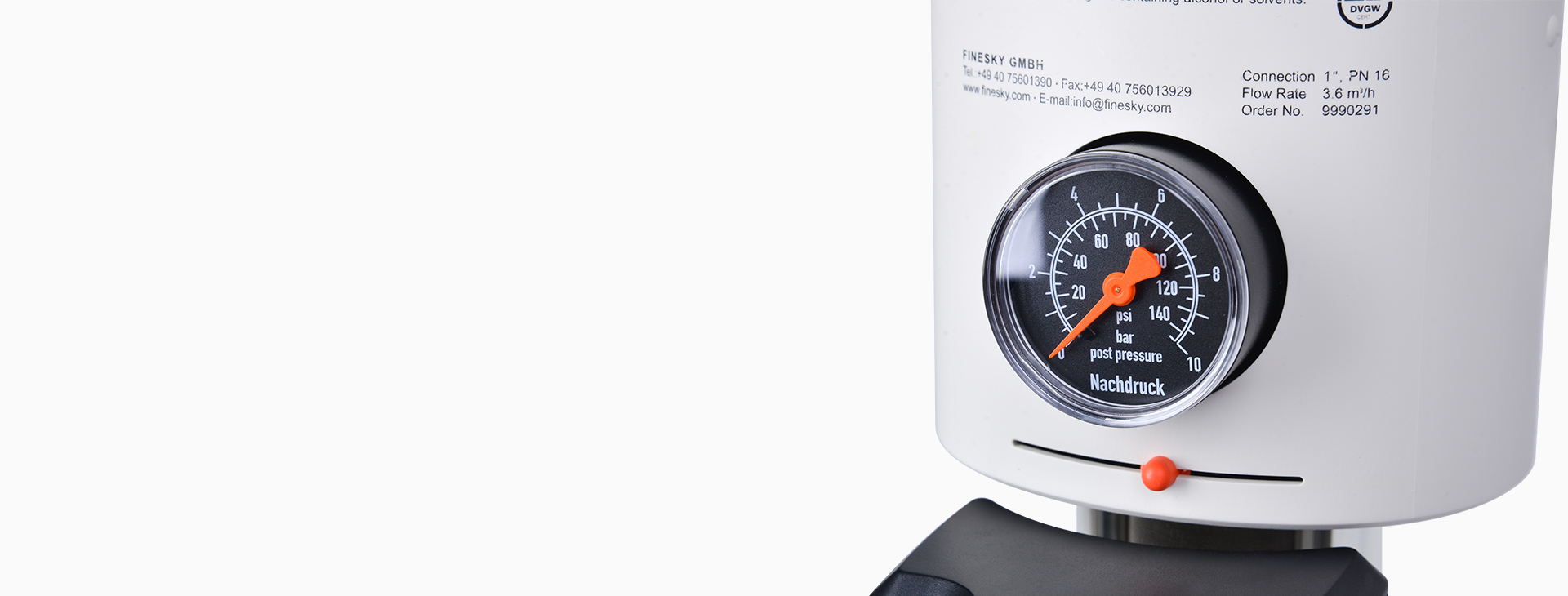 <h4>精準(zhǔn)控壓技術(shù)<br></h4>
<p>閥頭采用德國(guó)DruckStabil精準(zhǔn)控壓技術(shù)，有效穩(wěn)定供水水壓，防止水錘，保護(hù)室內(nèi)管路及涉水電器。</p>